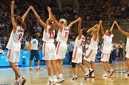 包含俄罗斯女篮夺取欧洲联赛冠军，势不可挡的词条