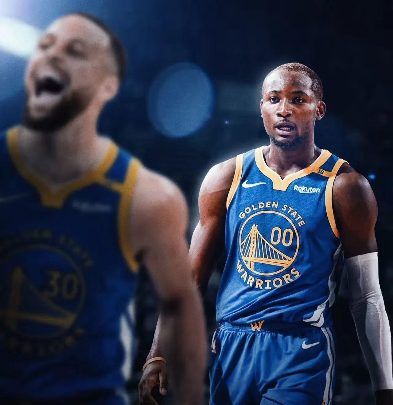 勇士队球员注重团队合作,弥补个人实力的不足 勇士队球员注重团队合作,弥补个人实力的不足